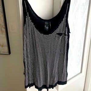 Guess tank top with metal accent